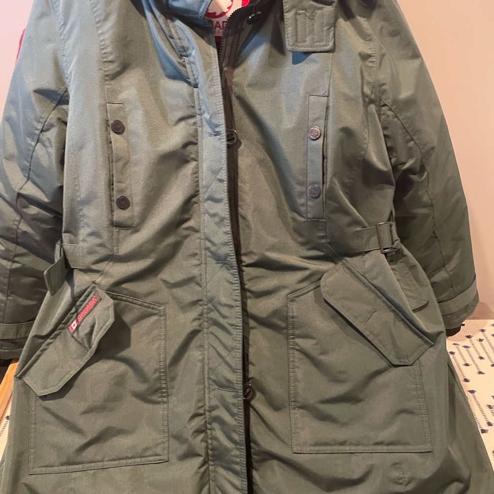 Women's Olive Ski Jacket